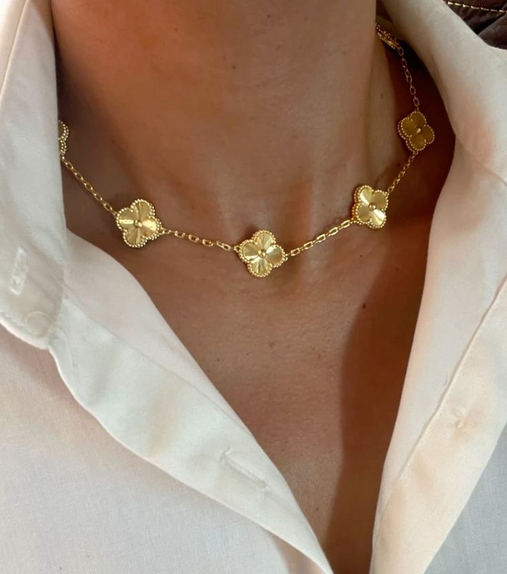 Gold Van Cleef Necklace