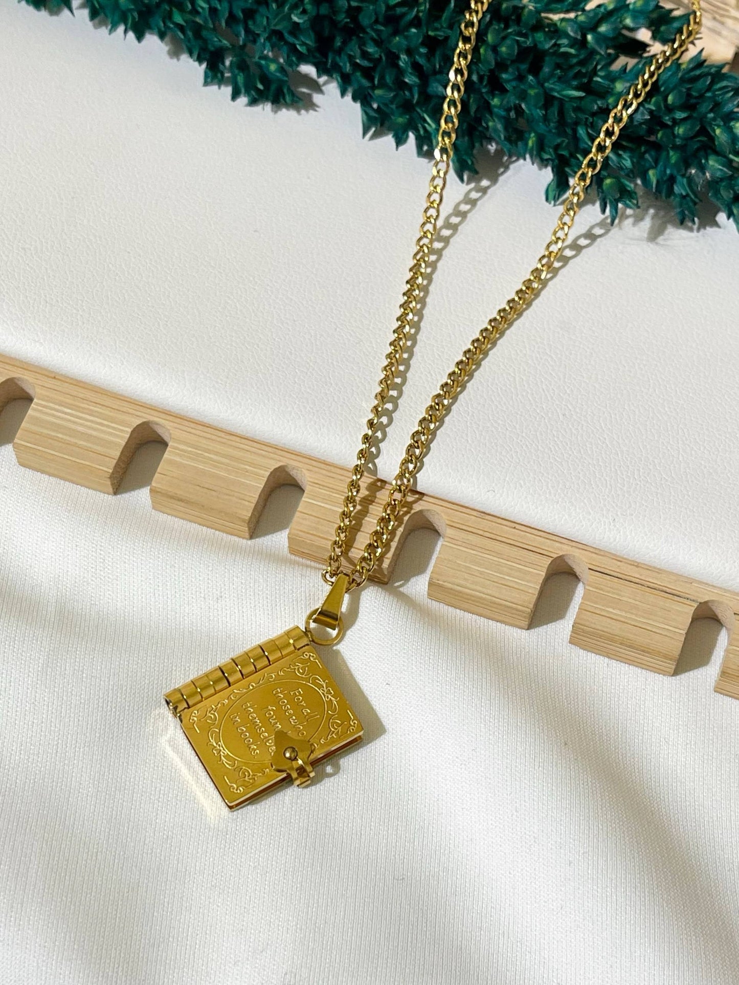 Book Necklace