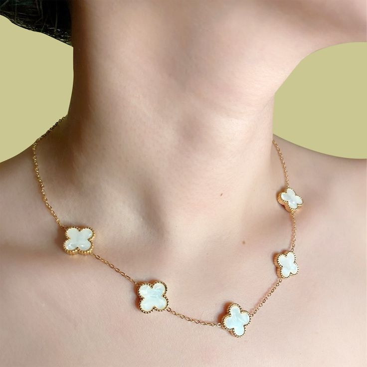 White Van Cleef Necklace