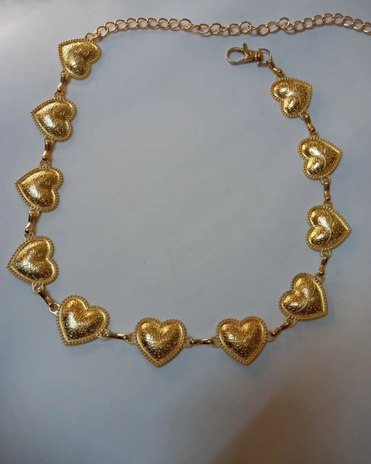 Heart Gold Belts