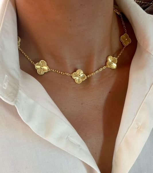Gold Van Cleef Necklace