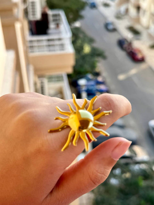 Golden Sun Ring