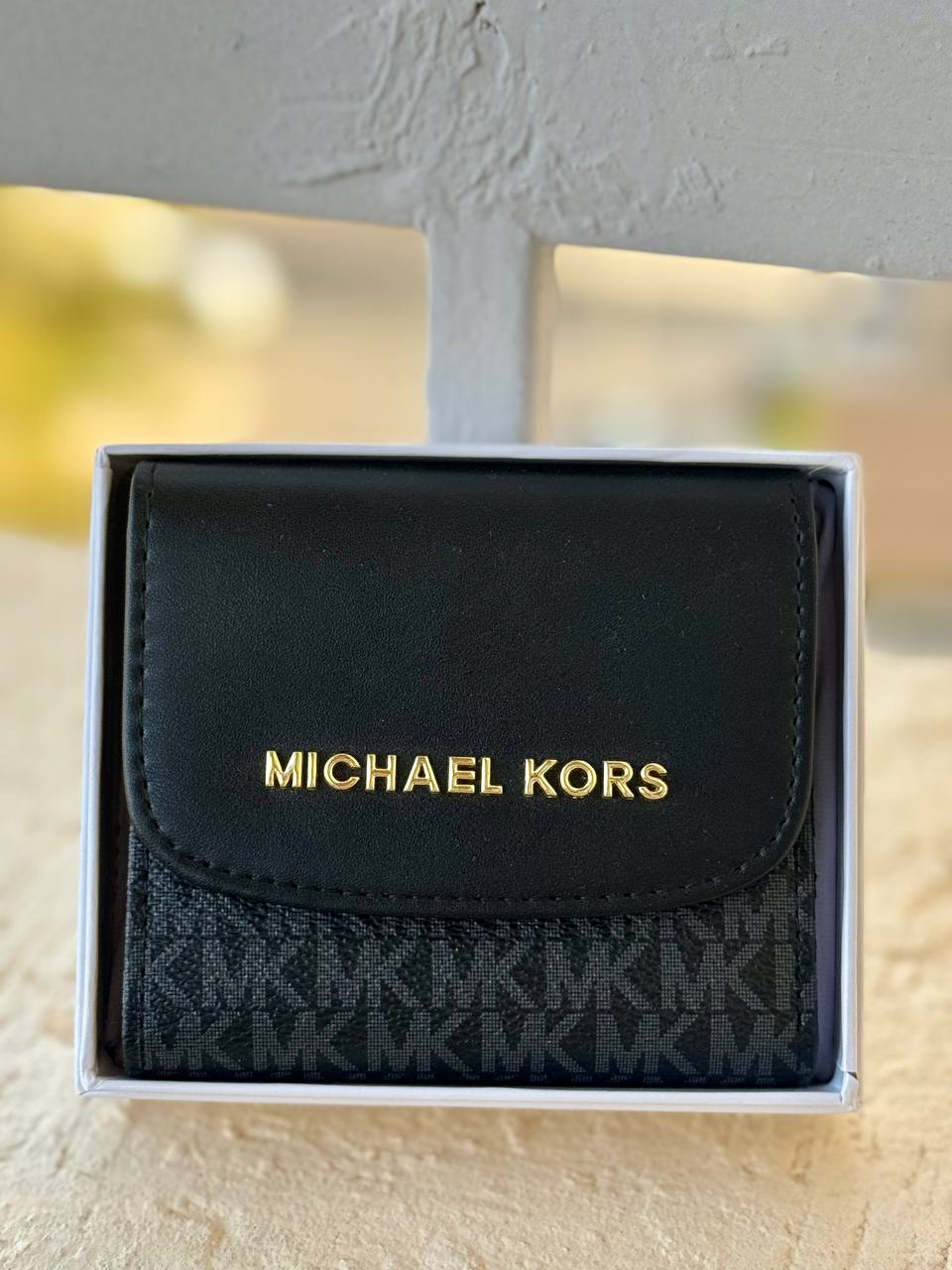 Black MK Wallet