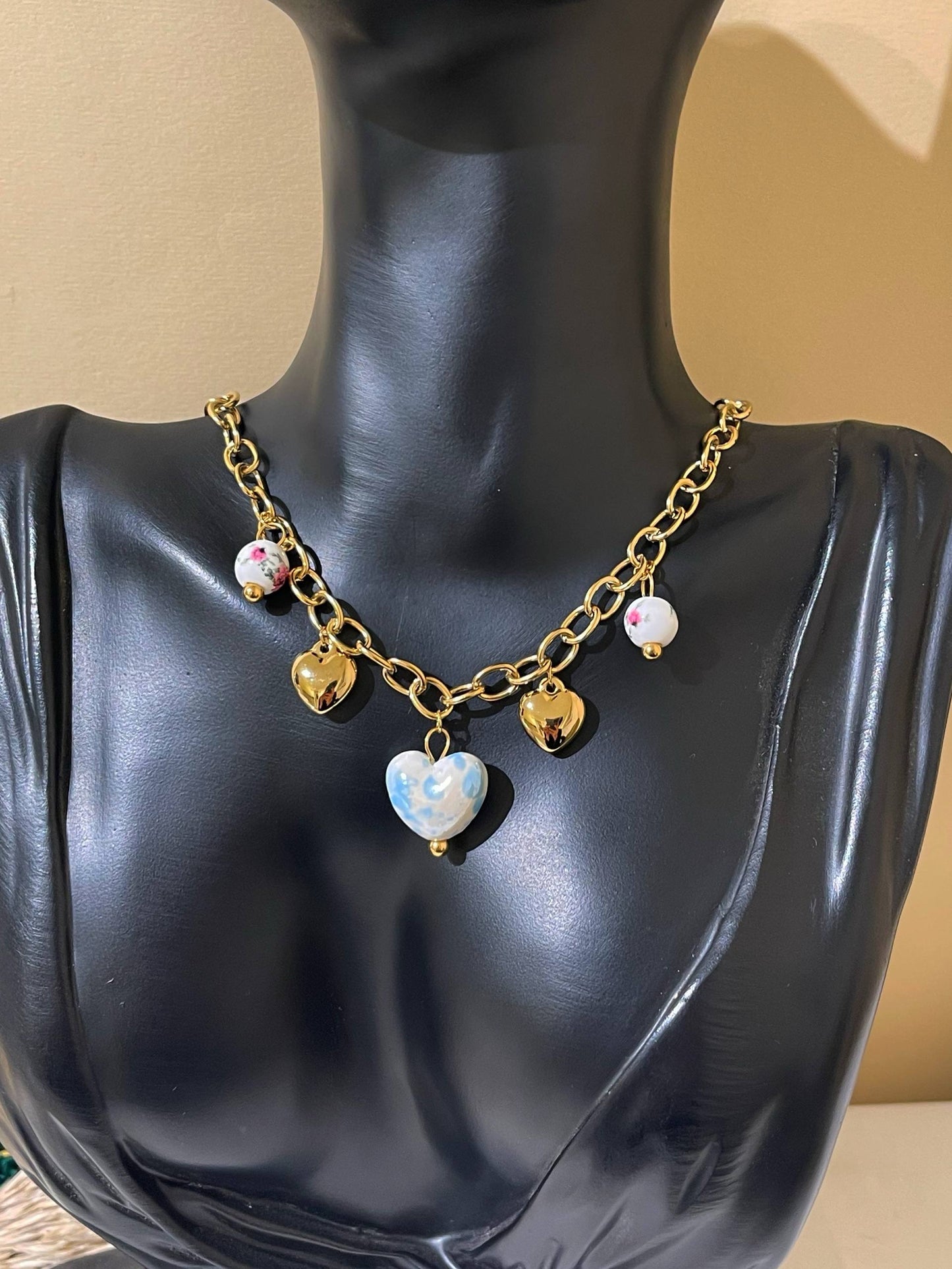 Heart Chain Necklace