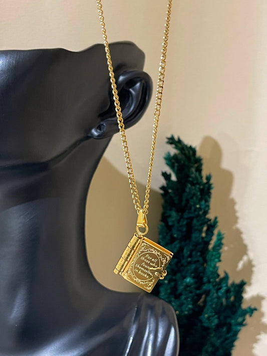 Book Necklace