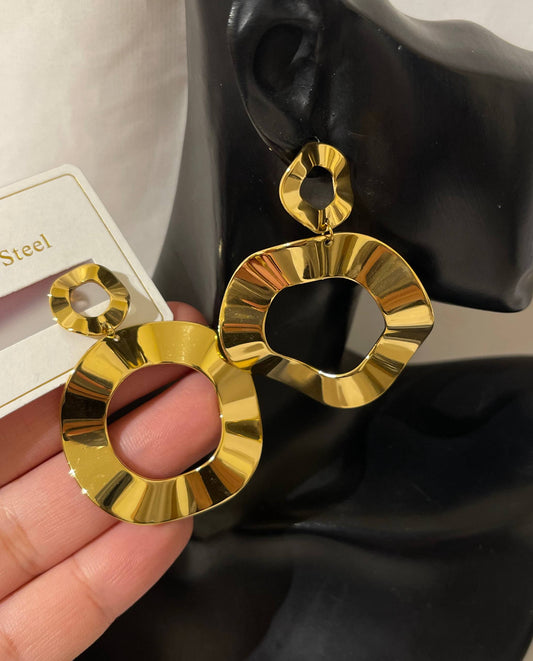 Double Circles Earrings